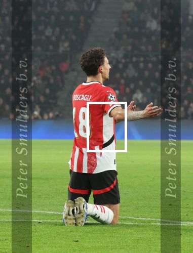 Eindhoven, 5 November 2024
Europacup 1 PSV-Girona, eindstand 4-0
Olivier Boscagli