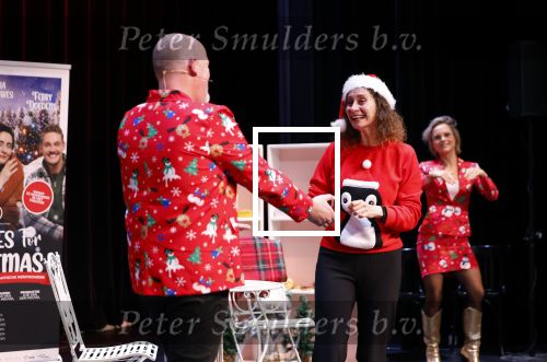 Zaltbommel 22 oktober 2024
Presentatie cast cup cakes for Christmas met oa  Ferry Doedens Pia Douwes Stijn Fransen Paul Donkers Leon v Uden en Carmen Koster . Marleen v d Loo doet de regie.
