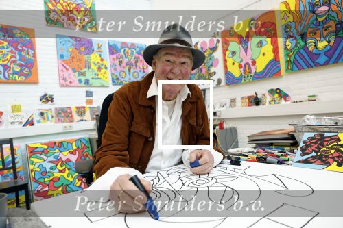Amsterdam 2 december 2024
Peter Faber en zijn zoon Jesse Faber in het atelier van Peter.
