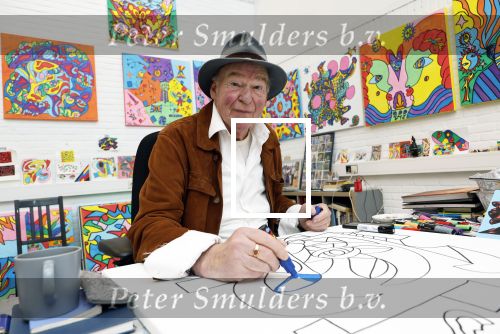 Amsterdam 2 december 2024
Peter Faber en zijn zoon Jesse Faber in het atelier van Peter.