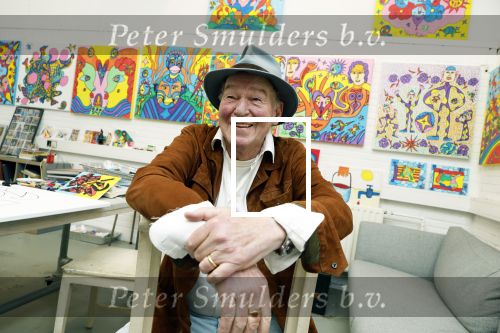 Amsterdam 2 december 2024
Peter Faber en zijn zoon Jesse Faber in het atelier van Peter.