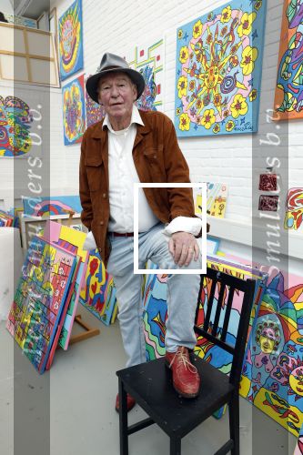 Amsterdam 2 december 2024
Peter Faber en zijn zoon Jesse Faber in het atelier van Peter.