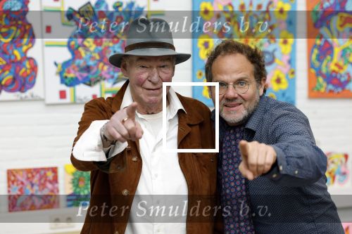 Amsterdam 2 december 2024
Peter Faber en zijn zoon Jesse Faber in het atelier van Peter.