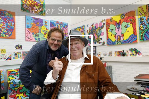 Amsterdam 2 december 2024
Peter Faber en zijn zoon Jesse Faber in het atelier van Peter.