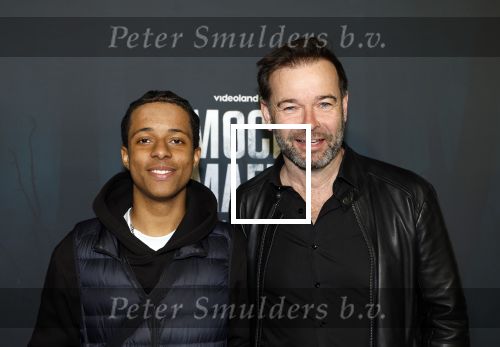 Amsterdam 5 november 2024
Premiere Videoland van  Mocro mafia in Tuschinski. Peter v d Vorst met zoon