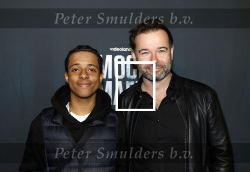 Amsterdam 5 november 2024
Premiere Videoland van  Mocro mafia in Tuschinski. Peter v d Vorst met zoon