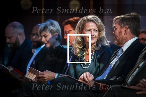 Amsterdam 3 december 2024
Uitreiking Prins Calus prijzen in het paleis op de dam . Aanwezig names koninklijke familie , Koning Willem Alexander Prins Constantijn Prinses Laurentien  en Prinses Mabel .
