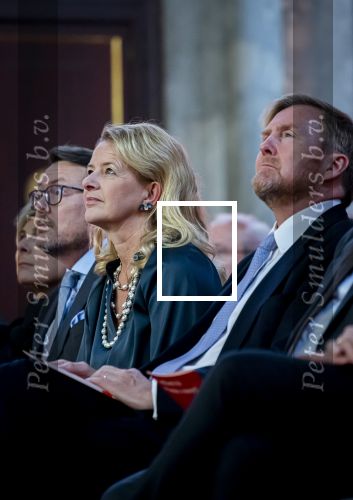 Amsterdam 3 december 2024
Uitreiking Prins Calus prijzen in het paleis op de dam . Aanwezig names koninklijke familie , Koning Willem Alexander Prins Constantijn Prinses Laurentien  en Prinses Mabel .