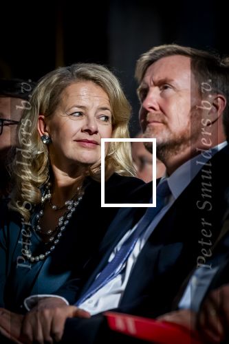 Amsterdam 3 december 2024
Uitreiking Prins Calus prijzen in het paleis op de dam . Aanwezig names koninklijke familie , Koning Willem Alexander Prins Constantijn Prinses Laurentien  en Prinses Mabel .