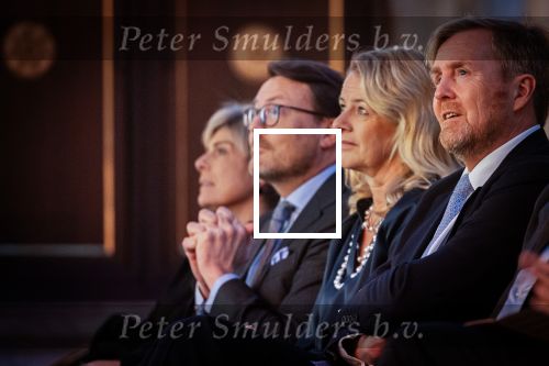 Amsterdam 3 december 2024
Uitreiking Prins Calus prijzen in het paleis op de dam . Aanwezig names koninklijke familie , Koning Willem Alexander Prins Constantijn Prinses Laurentien  en Prinses Mabel .