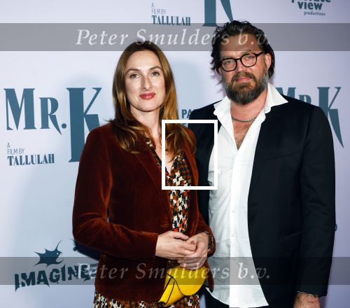 Amsterdam 24 oktober 2024
Rode loper verslag feestelijke opening
Imagine Fantastic Film Festival met de film Mr.K  van Tallulah Schwab met in de hoofdrol Crispin Glover. Ruth Becquart met partner