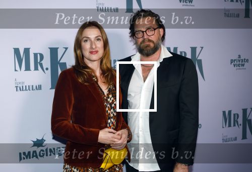 Amsterdam 24 oktober 2024
Rode loper verslag feestelijke opening
Imagine Fantastic Film Festival met de film Mr.K  van Tallulah Schwab met in de hoofdrol Crispin Glover. Ruth Becquart met partner