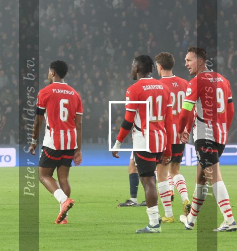 Eindhoven, 5 November 2024
Europacup 1 PSV-Girona, eindstand 4-0
Ryan Flamingo
