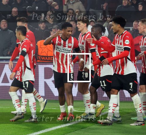 Eindhoven, 5 November 2024
Europacup 1 PSV-Girona, eindstand 4-0
Ryan Flamingo