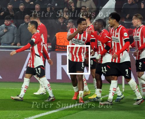Eindhoven, 5 November 2024
Europacup 1 PSV-Girona, eindstand 4-0
Ryan Flamingo