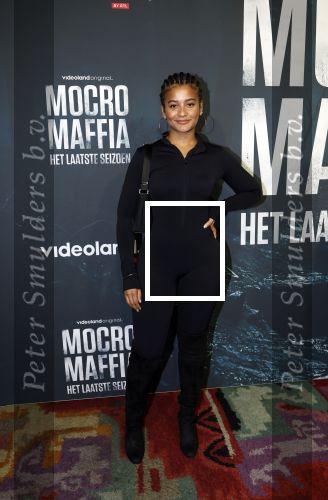 Amsterdam 5 november 2024
Premiere Videoland van  Mocro mafia in Tuschinski. Romee Polanen en Stephanie v Eer