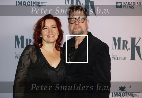 Amsterdam 24 oktober 2024
Rode loper verslag feestelijke opening
Imagine Fantastic Film Festival met de film Mr.K  van Tallulah Schwab met in de hoofdrol Crispin Glover. Tallulah Schwab en Martin Koolhoven