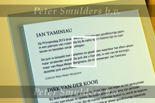 Soestdijk 20 november 2024
Prinses Margarita opent de tentoonstelling schitteren op Soestdijk . Patrick v Katwijk heeft de fotos gemaakt .