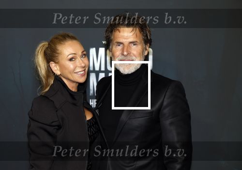 Amsterdam 5 november 2024
Premiere Videoland van  Mocro mafia in Tuschinski. Toine v peperstraten met partner