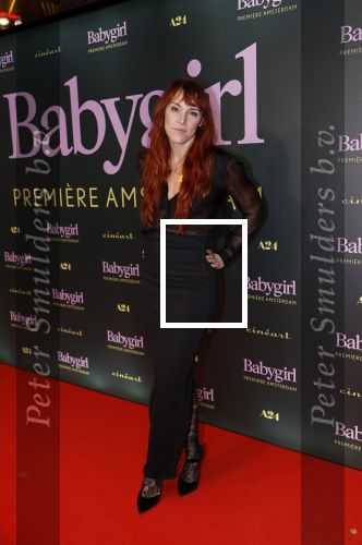Amsterdam 25 november 2024
Premiere Babygirl in Tuschinski . Halina Reijn is de producente. Wende Snijders