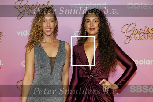 Amsterdam 22 oktober 2024
Premiere Gooische vrouwen in het DeLaMar theater. Zoey Ivory met zus