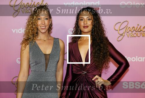 Amsterdam 22 oktober 2024
Premiere Gooische vrouwen in het DeLaMar theater. Zoey Ivory met zus