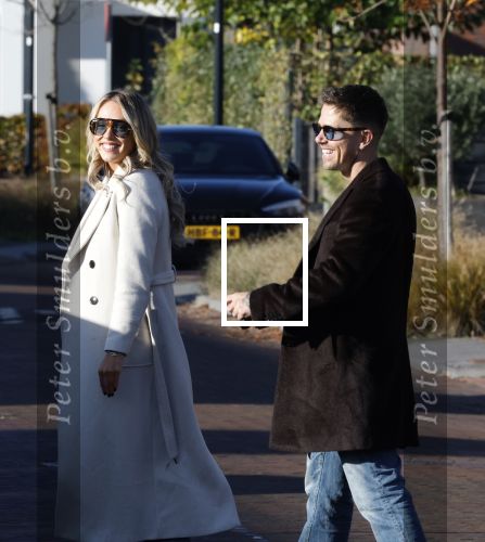 Wilnis 9 november 2025
Andre Hazes en zijn vriendin Noa Braaf vertrekken vanaf hun huis .