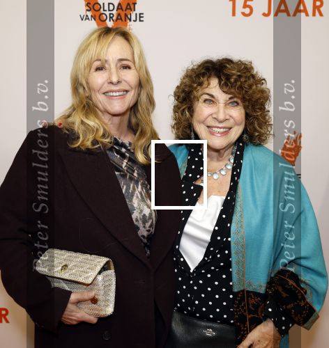 Leiden 30 oktober 2025
15 jaar de musical soldaat v Oranje . Angela Groothuizen en Pamela Phillips Oland
