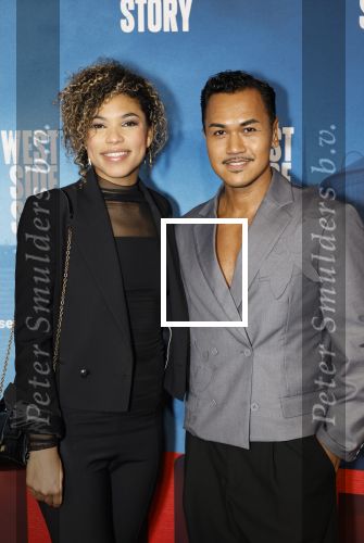 Rotterdam 23 november 2025
Premiere West side story in het nieuwe luxor. Anne Appelo poseert met Jermaine Faber