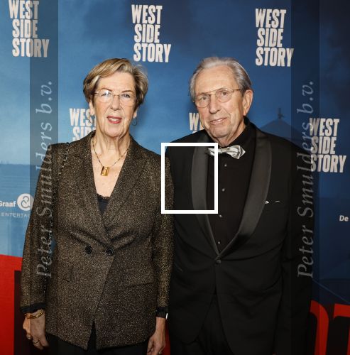 Rotterdam 23 november 2025
Premiere West side story in het nieuwe luxor. Annemarie Jorritsma met haar man