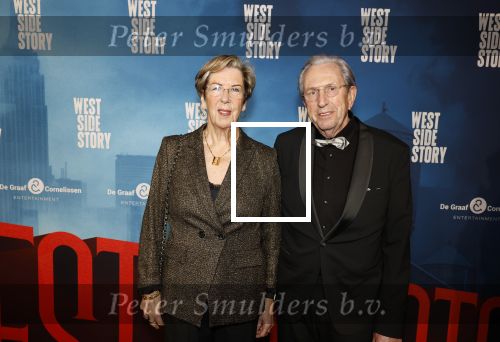 Rotterdam 23 november 2025
Premiere West side story in het nieuwe luxor. Annemarie Jorritsma met haar man