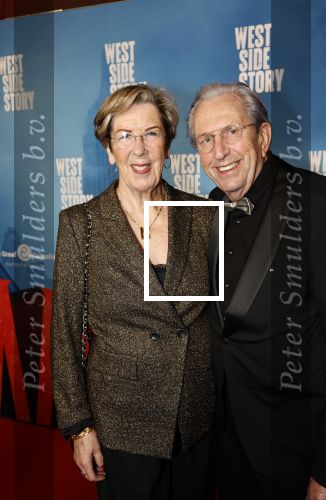 Rotterdam 23 november 2025
Premiere West side story in het nieuwe luxor. Annemarie Jorritsma met haar man