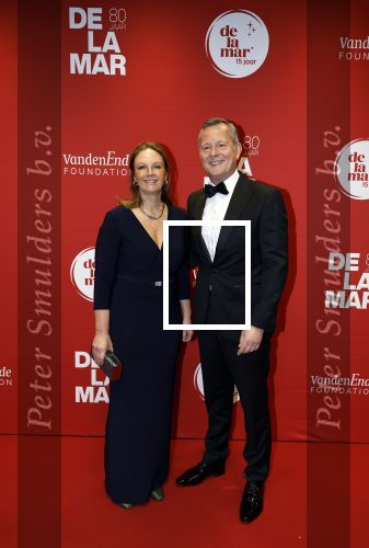 Amsterdam 30 november 2025
80 jaar het DeLaMar theater . Arthur van Dijk poseert met zijn vrouw