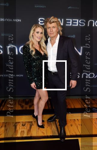 Amsterdam 11 november 2025
Premiere Now you see me 3 bij The Harbour Club . Joost Verhoeven met partner Bo Yael en Hans Klok