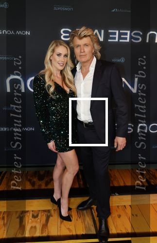 Amsterdam 11 november 2025
Premiere Now you see me 3 bij The Harbour Club . Joost Verhoeven met partner Bo Yael en Hans Klok