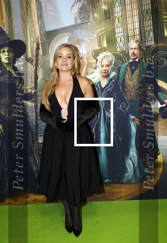 Amsterdam 18 november 2025
Premiere Wicked in het deLaMar theater . carola Kirschbaum met partner Koen Weiland