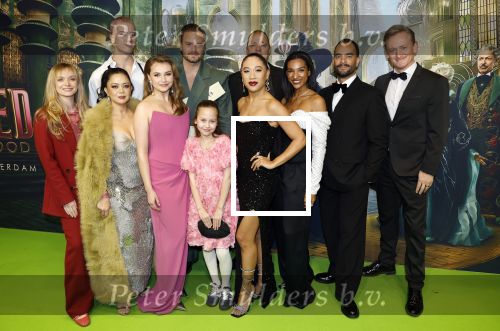 Amsterdam 18 november 2025
Premiere Wicked in het deLaMar theater . cast met oa Vajen v d Bosch Gaia Aikman Cystine Carreon Kees Boot Jim Bakkum Freek Bartels Danique Graanoogst Pip Pellens en Joey Schalker