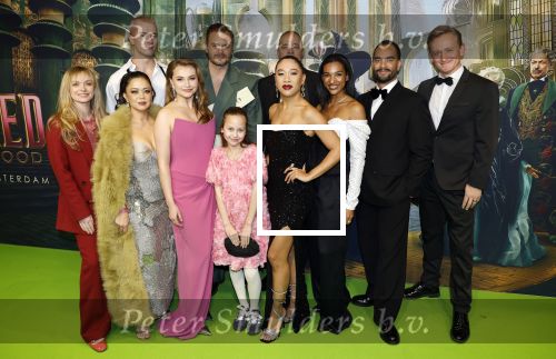 Amsterdam 18 november 2025
Premiere Wicked in het deLaMar theater . cast met oa Vajen v d Bosch Gaia Aikman Cystine Carreon Kees Boot Jim Bakkum Freek Bartels Danique Graanoogst Pip Pellens en Joey Schalker