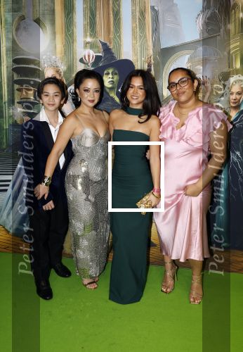 Amsterdam 18 november 2025
Premiere Wicked in het deLaMar theater . Cystine Carreon kwam met haar kinderen