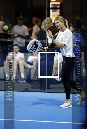 Utrecht 6 november 2025
Padel tournooi voor het UMC ziekenhuis bij Hal 22. Dafne Schippers