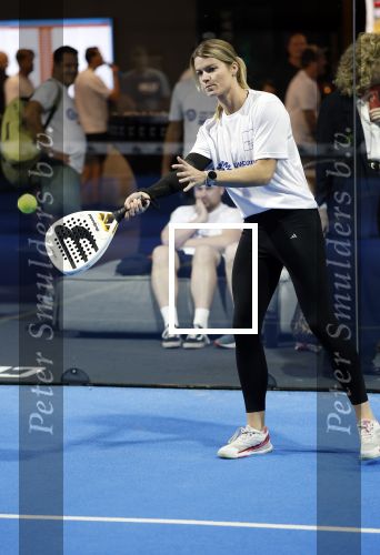 Utrecht 6 november 2025
Padel tournooi voor het UMC ziekenhuis bij Hal 22. Dafne Schippers