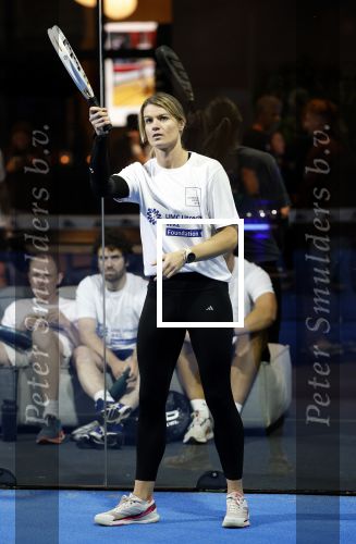 Utrecht 6 november 2025
Padel tournooi voor het UMC ziekenhuis bij Hal 22. Dafne Schippers