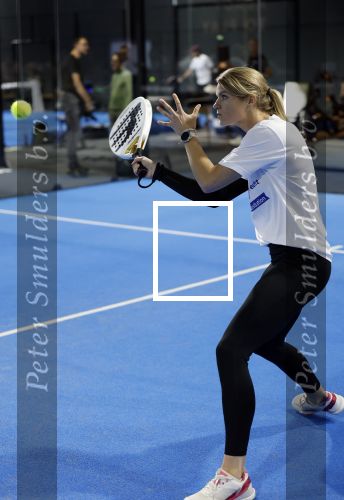 Utrecht 6 november 2025
Padel tournooi voor het UMC ziekenhuis bij Hal 22. Dafne Schippers