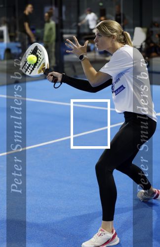 Utrecht 6 november 2025
Padel tournooi voor het UMC ziekenhuis bij Hal 22. Dafne Schippers