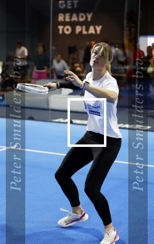Utrecht 6 november 2025
Padel tournooi voor het UMC ziekenhuis bij Hal 22. Dafne Schippers