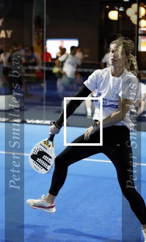 Utrecht 6 november 2025
Padel tournooi voor het UMC ziekenhuis bij Hal 22. Dafne Schippers