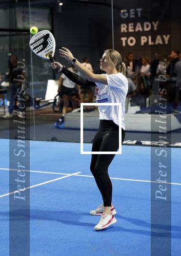 Utrecht 6 november 2025
Padel tournooi voor het UMC ziekenhuis bij Hal 22. Dafne Schippers
