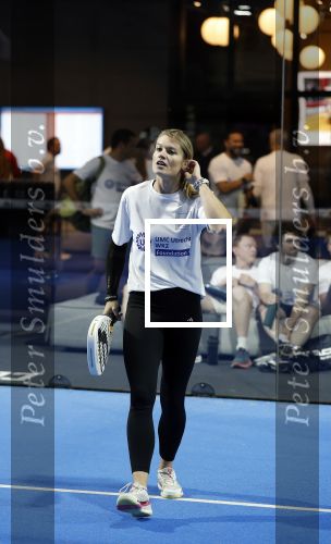 Utrecht 6 november 2025
Padel tournooi voor het UMC ziekenhuis bij Hal 22. Dafne Schippers