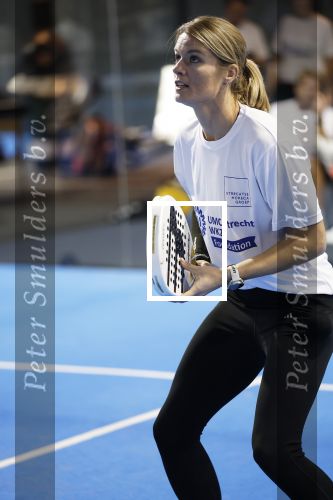 Utrecht 6 november 2025
Padel tournooi voor het UMC ziekenhuis bij Hal 22. Dafne Schippers