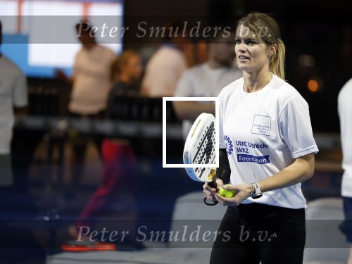 Utrecht 6 november 2025
Padel tournooi voor het UMC ziekenhuis bij Hal 22. Dafne Schippers